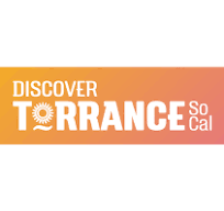 Discover Torrance logo in orange with stylized text and a sun graphic.